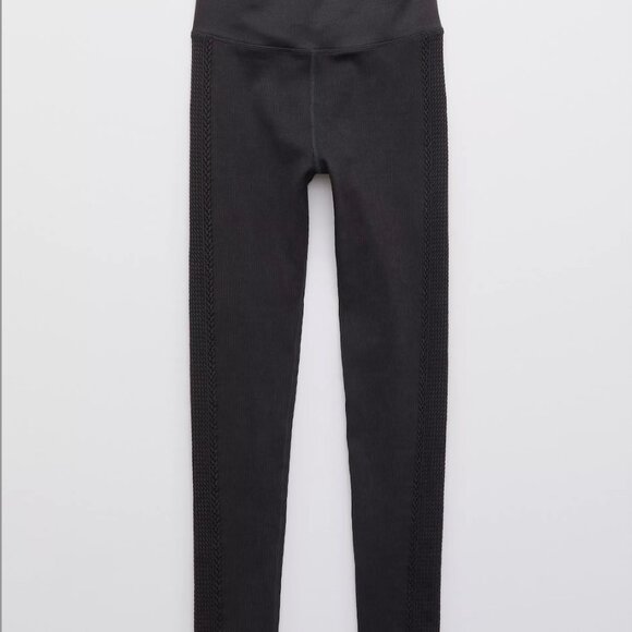 Offline by aerie Dark Grey Big Chill Seamless Leggings Womens Size Medium - Picture 1 of 5